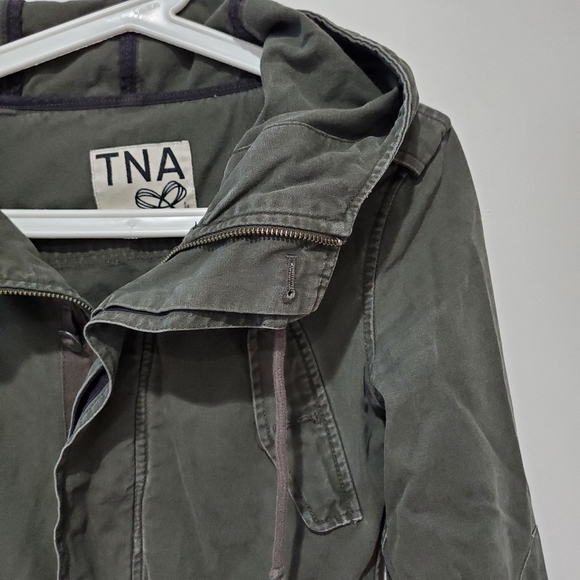 Aritzia TNA Talula army Green trooper jacket xxs - Picture 6 of 11